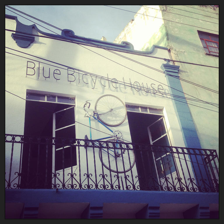Hostel Blue Bicycle House Querétaro Exterior foto